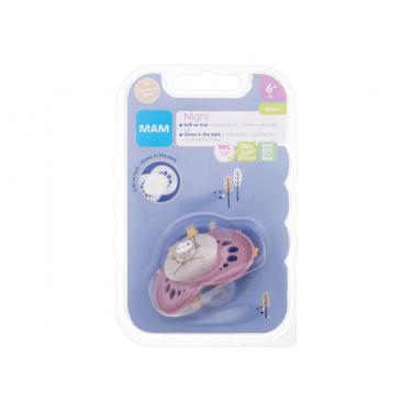 Mam Night Silicone Pacifier 1Pc K (Soother) 6m+ Owl Mam Night Silicone Pacifier 1Pc K (Soother) 6m+ Owl