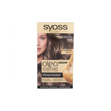 Syoss Oleo Intense Permanent Oil Color 50Ml  Per Donna  (Hair Color)  6-54 Ash Dark Brown