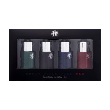 Alfa Romeo Green   Edt Green 15 Ml + Edt Black 15 Ml + Edt Blue 15 Ml + Edt Red 15 Ml Eau De Toilette 2100000101 15Ml M (Eau De Toilette)